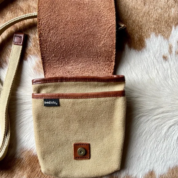 Bed Stu leather and canvas Crossbody Bag - Picture 5 of 5